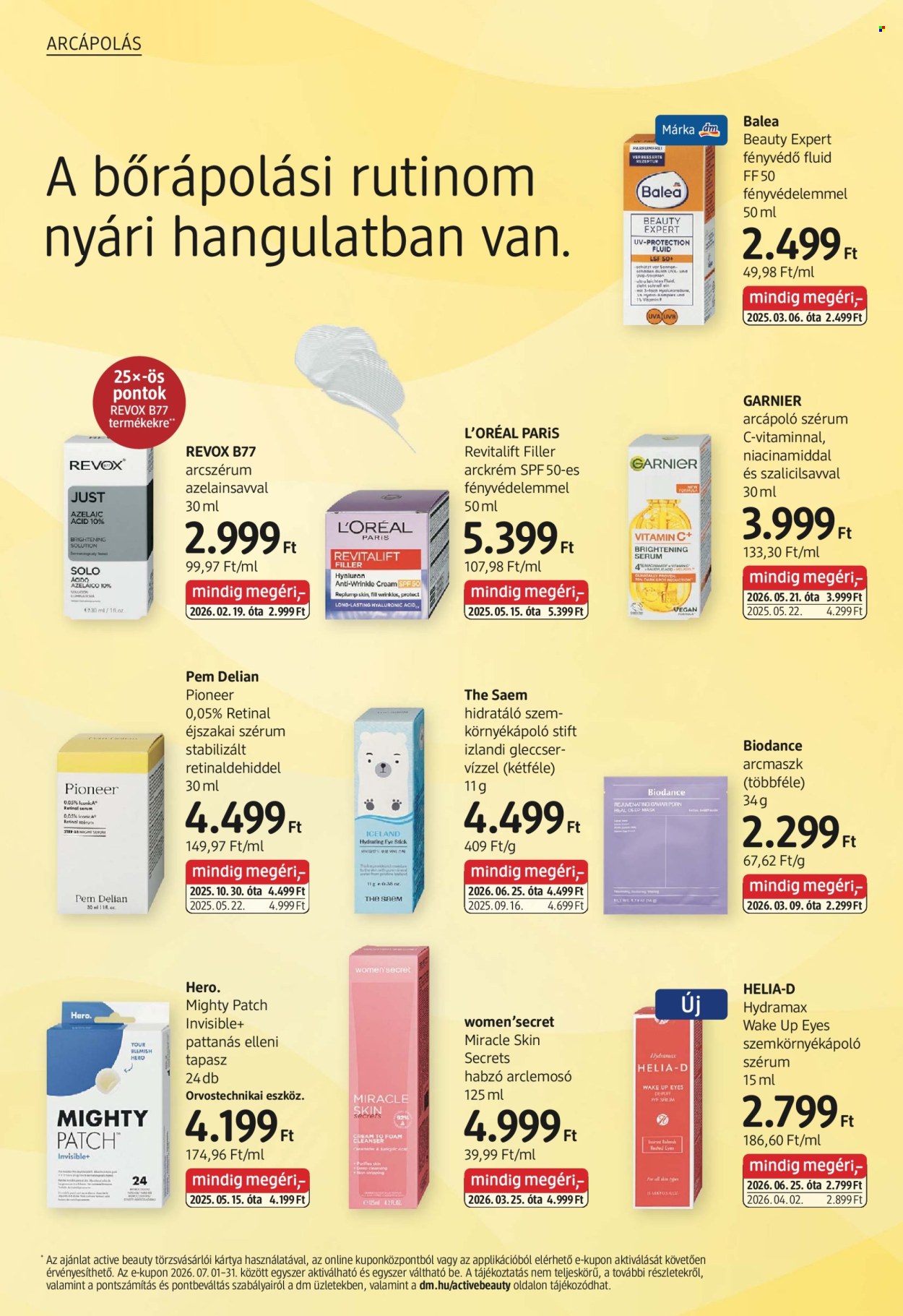 dm drogerie markt akciós újságok - 2026.07.02 - 2026.07.15. Oldal 4
