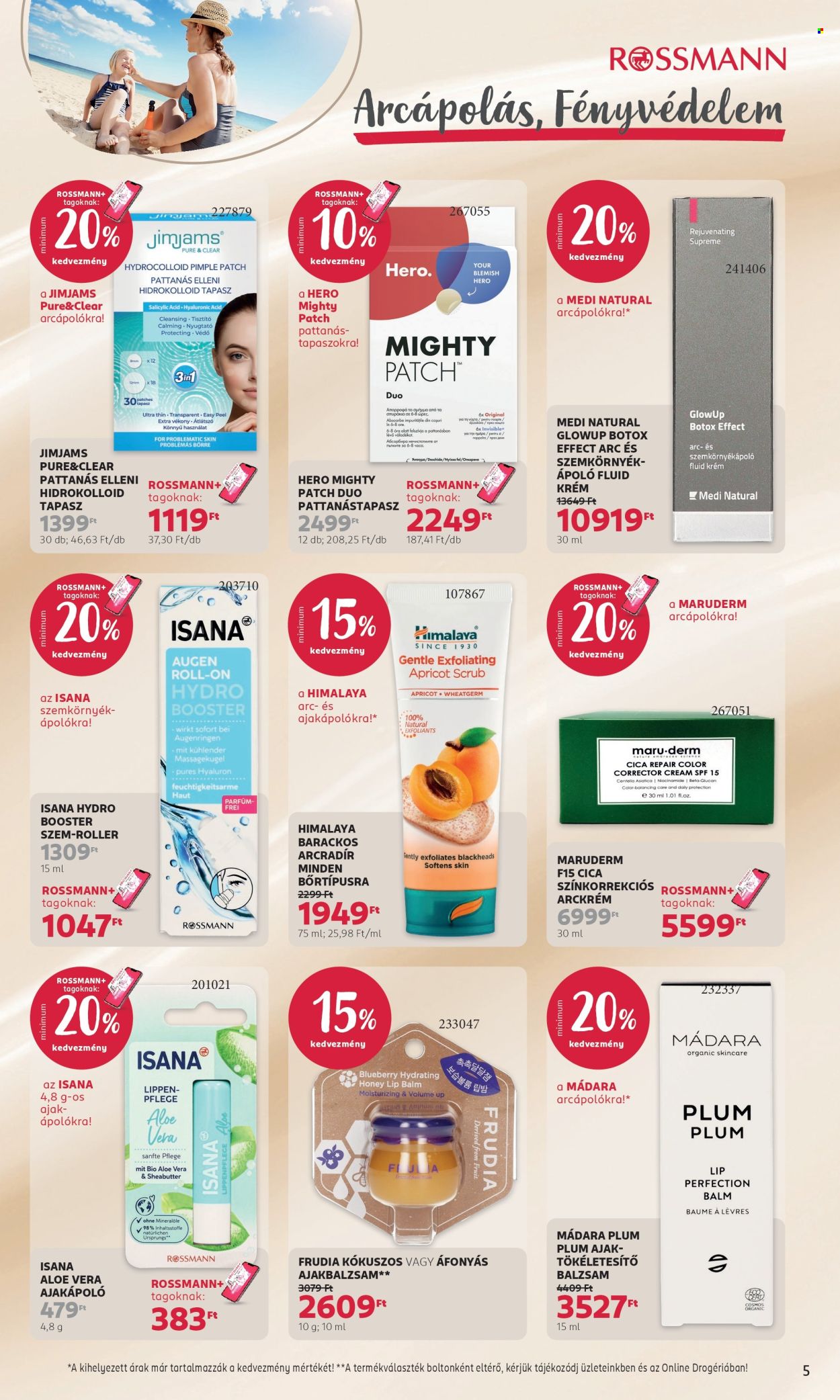 Rossmann akciós újságok - 2026.07.06 - 2026.07.17. Oldal 5
