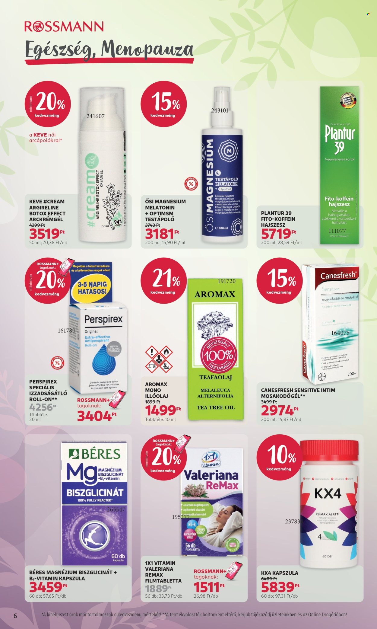 Rossmann akciós újságok - 2026.07.06 - 2026.07.17. Oldal 6