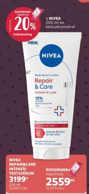 NIVEA REPAIR&CARE INTENZÍV TESTSZÉRUM