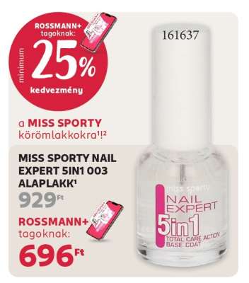 MISS SPORTY NAIL EXPERT 5IN1 003 ALAPLAKK