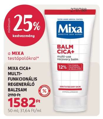 MIXA CICA+ MULTI-FUNKCIONÁLIS REGENERÁLÓ BALZSAM