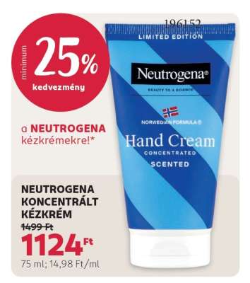 Neutrogena Koncentrált Kézkrém