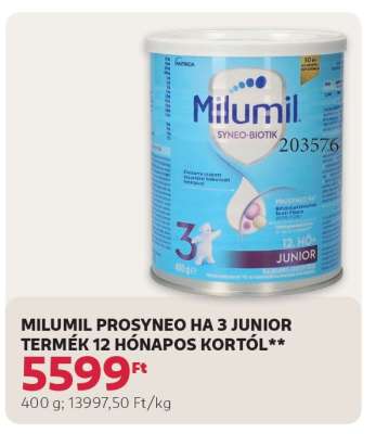 MILUMIL PROSYNEO HA 3 JUNIOR