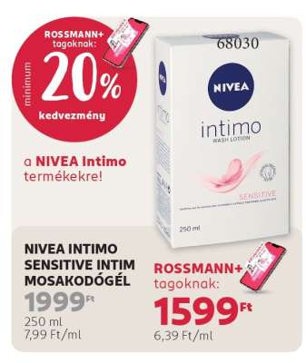 NIVEA Intimo Sensitive intim mosakodógél