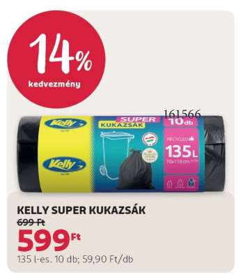 KELLY SUPER KUKAZSÁK