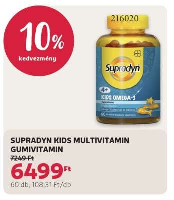 SUPRADYN KIDS MULTIVITAMIN GUMIVITAMIN