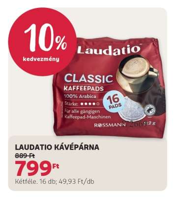 LAUDATIO KÁVÉPÁRNA