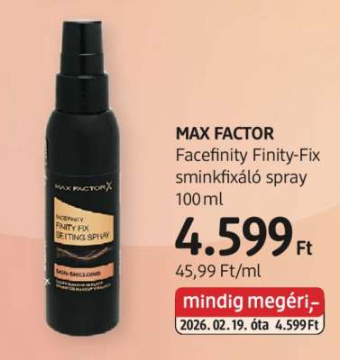 MAX FACTOR