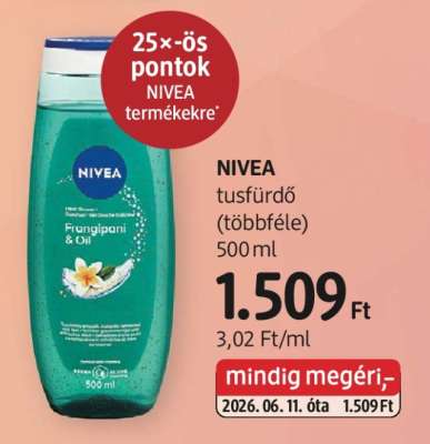 NIVEA tusfürdő
