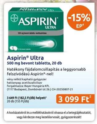 Aspirin® Ultra