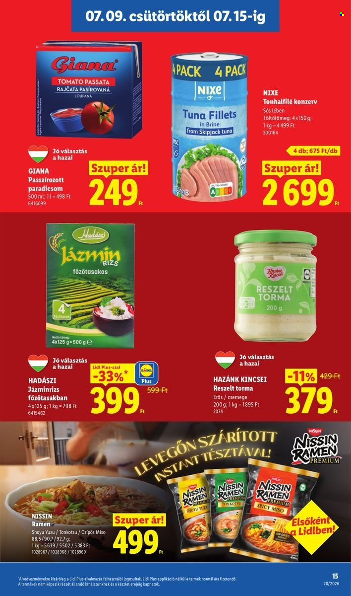 Lidl akciós újságok - 2026.07.09 - 2026.07.15. Oldal 15