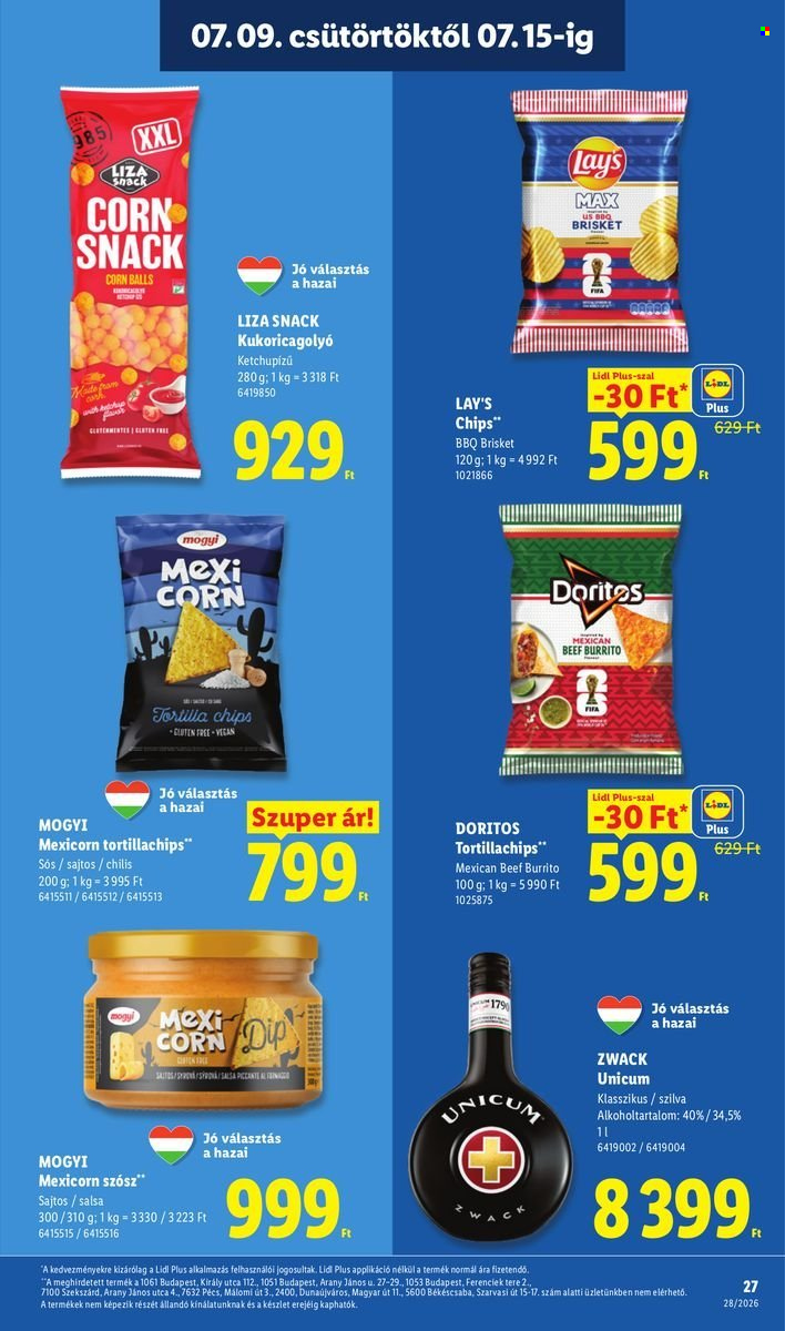 Lidl akciós újságok - 2026.07.09 - 2026.07.15. Oldal 27