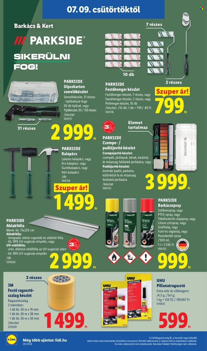Lidl akciós újságok - 2026.07.09 - 2026.07.15. Oldal 30