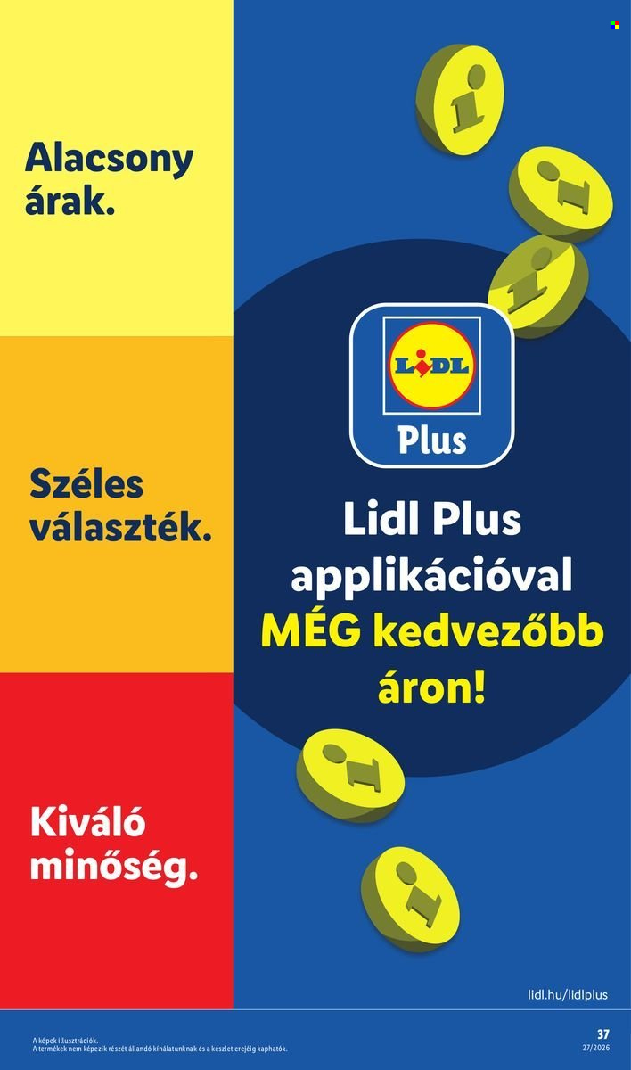 Lidl akciós újságok - 2026.07.09 - 2026.07.15. Oldal 37