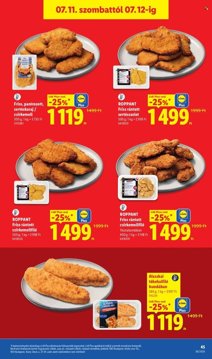 Lidl akciós újságok - 2026.07.09 - 2026.07.15. Oldal 45