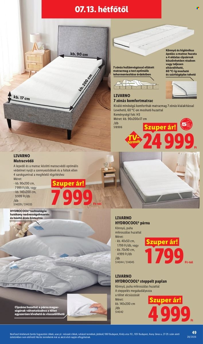 Lidl akciós újságok - 2026.07.09 - 2026.07.15. Oldal 49