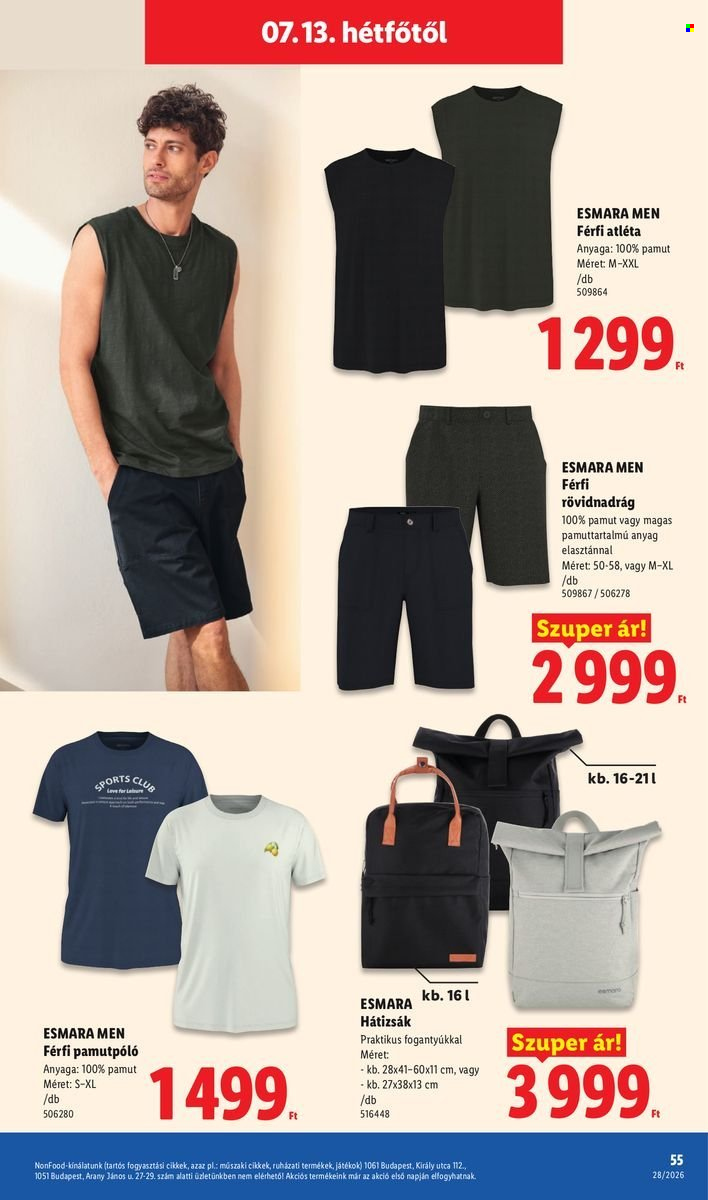 Lidl akciós újságok - 2026.07.09 - 2026.07.15. Oldal 55