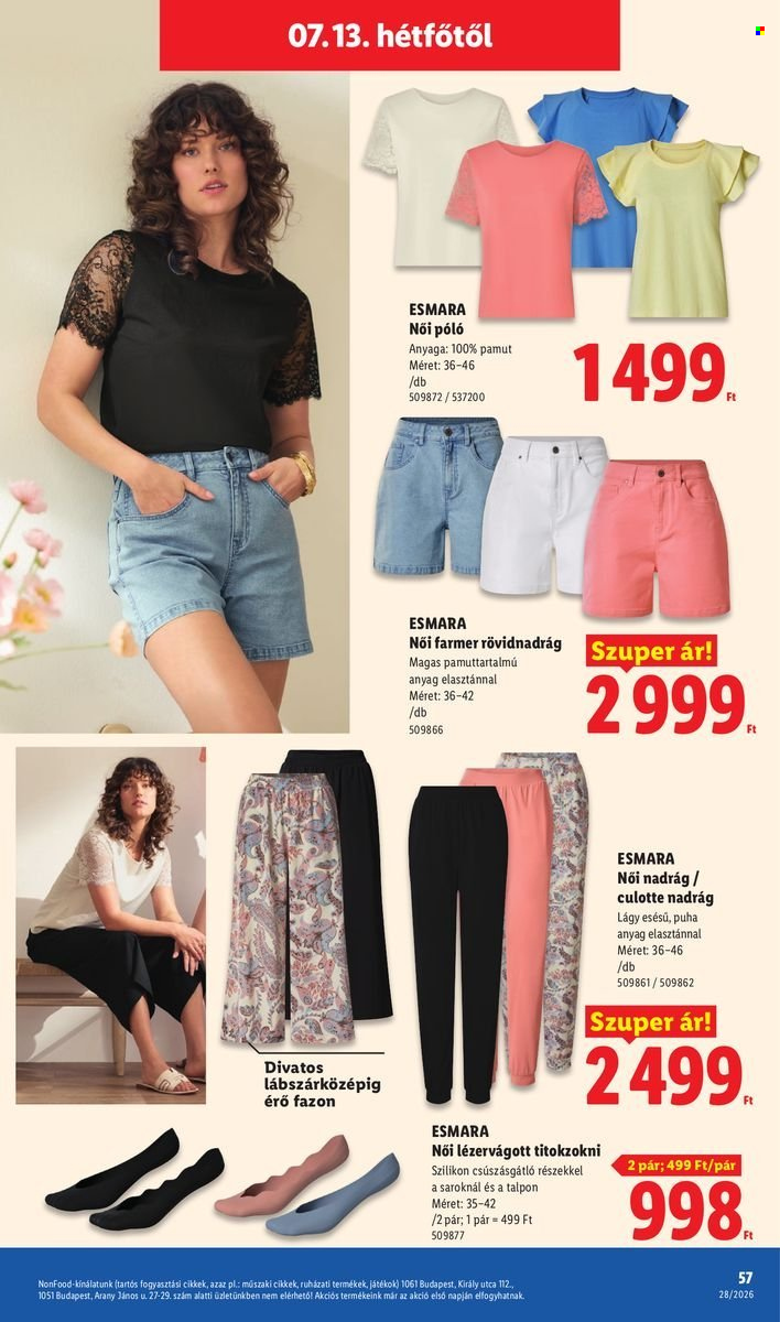 Lidl akciós újságok - 2026.07.09 - 2026.07.15. Oldal 57