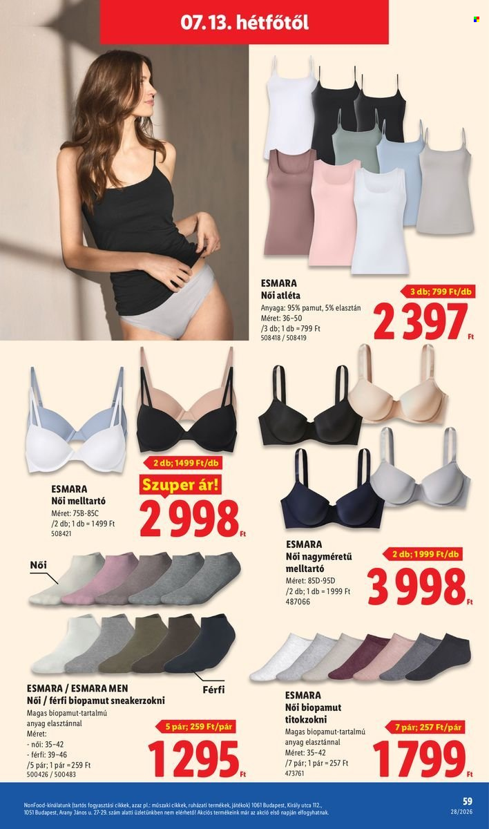 Lidl akciós újságok - 2026.07.09 - 2026.07.15. Oldal 59