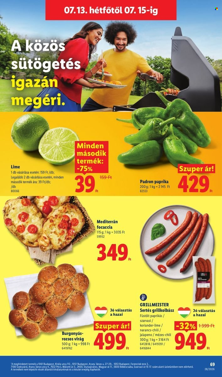 Lidl akciós újságok - 2026.07.09 - 2026.07.15. Oldal 69