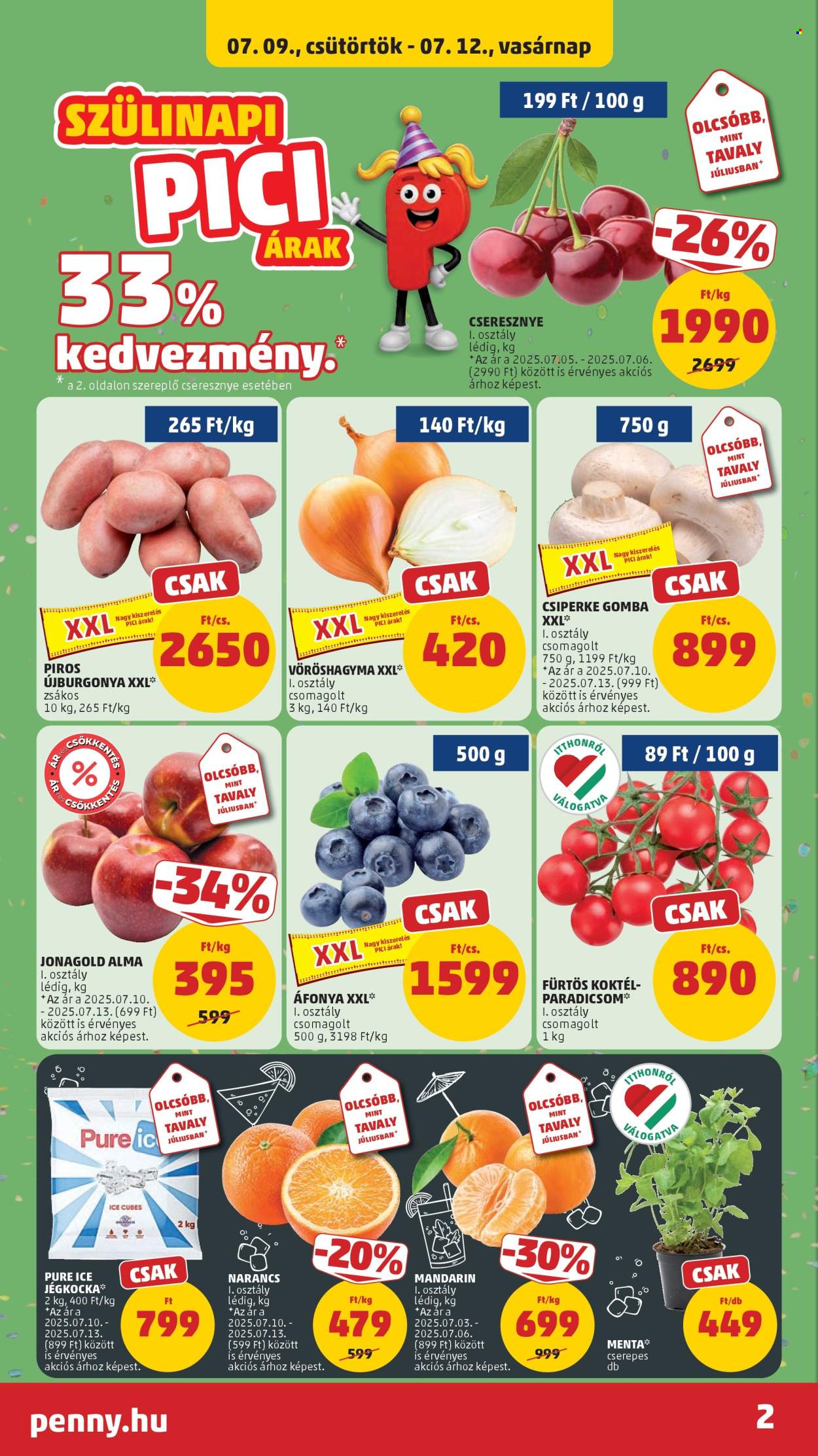 Penny Market akciós újságok - 2026.07.09 - 2026.07.15. Oldal 2