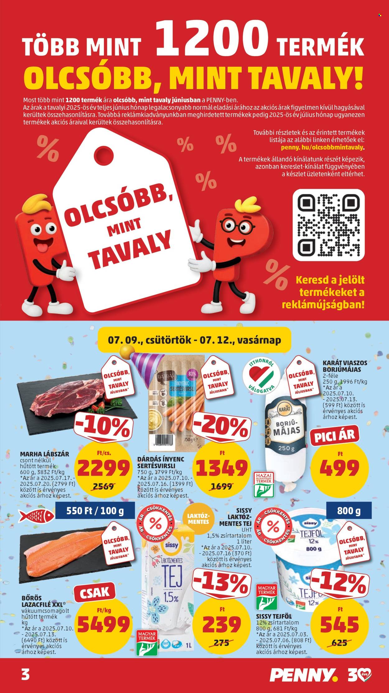 Penny Market akciós újságok - 2026.07.09 - 2026.07.15. Oldal 3