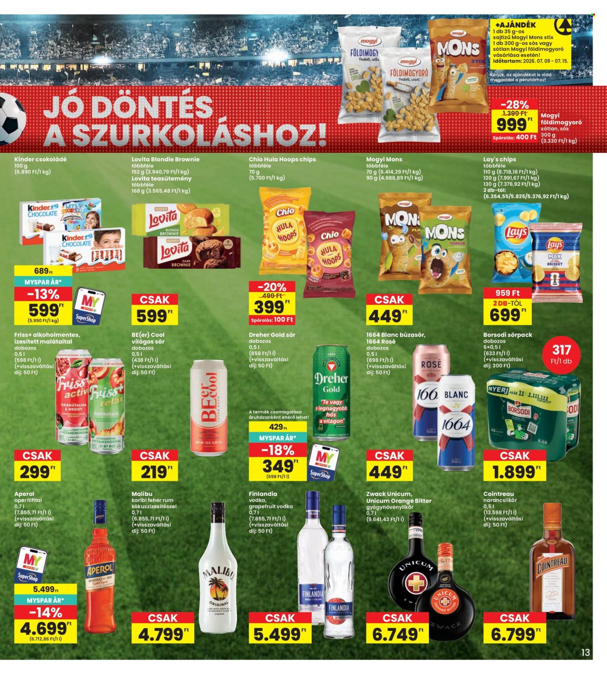 INTERSPAR akciós újságok - 2026.07.09 - 2026.07.15. Oldal 13