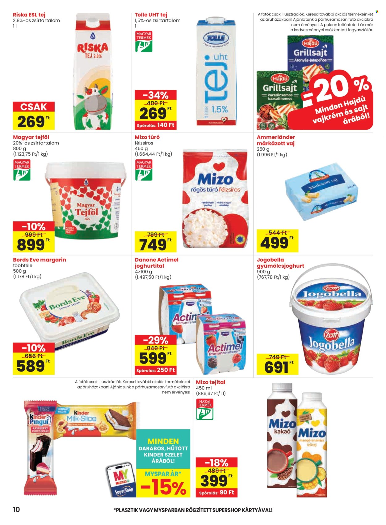 SPAR akciós újságok - 2026.07.09 - 2026.07.15. Oldal 10