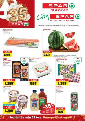 Újság SPAR - 2026.07.09 - 2026.07.15.