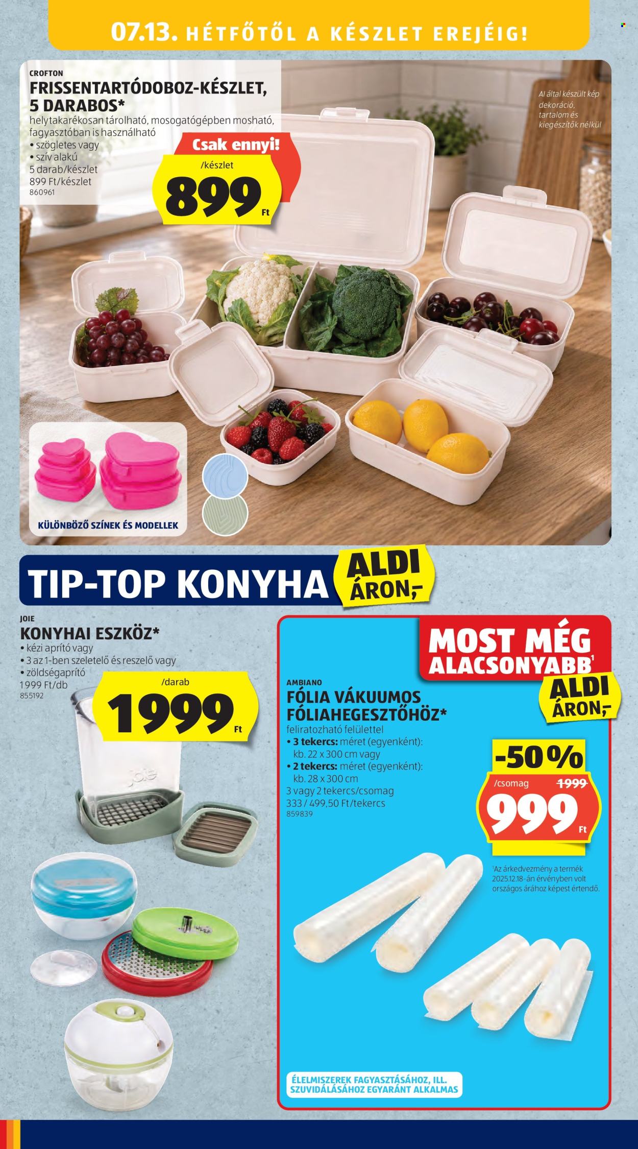 Aldi akciós újságok - 2026.07.09 - 2026.07.15. Oldal 10