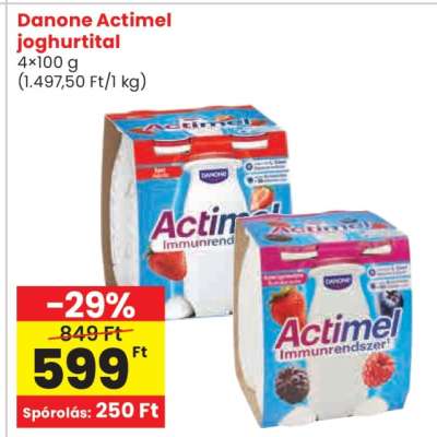 Danone Actimel joghurtital