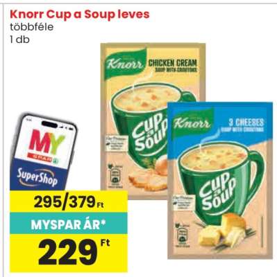 Knorr Cup a Soup leves