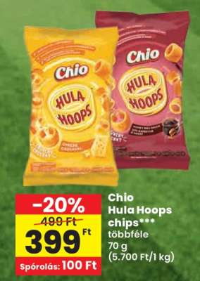 Chio Hula Hoops chips