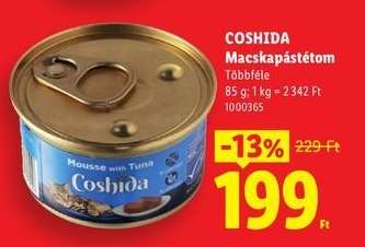 COSHIDA Macskapástétom