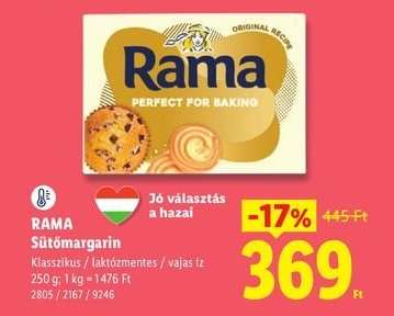RAMA Sütőmargarin