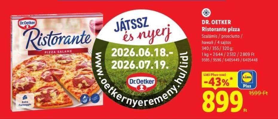 DR. OETKER Ristorante pizza