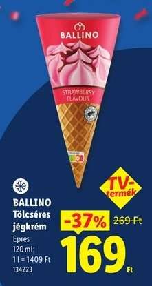 BALLINO Tölcséres jégkrém