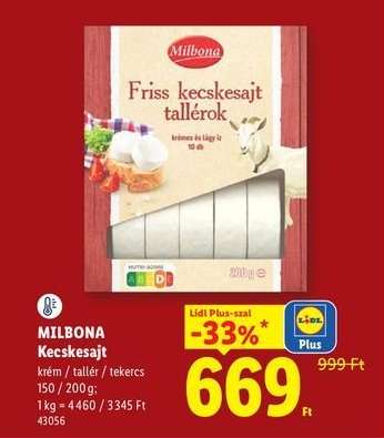 MILBONA Kecskesajt