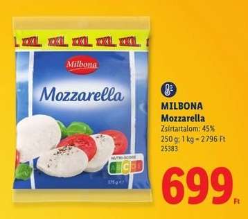 MILBONA Mozzarella