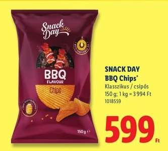 SNACK DAY BBQ chips