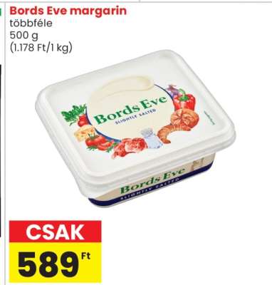 BORDS EVE Margarin