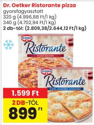 DR. OETKER Ristorante pizza