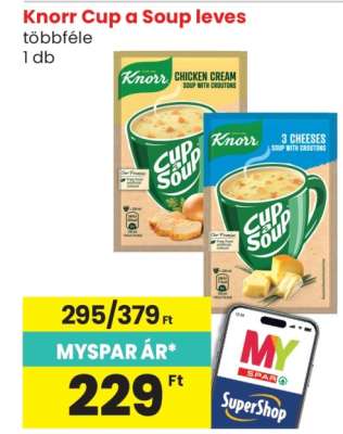 Knorr Cup a Soup leves