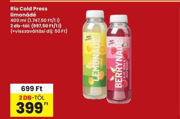 Rio Cold Press limonádé