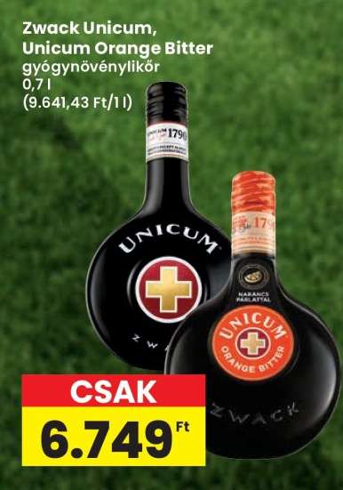 Zwack Unicum, Unicum Orange Bitter