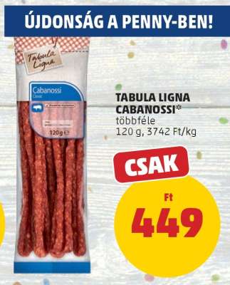TABULA LIGNA CABANOSSI