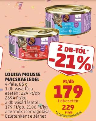LOUISA MOUSSE MACSKAELEDEL