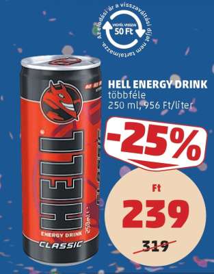 HELL ENERGY DRINK