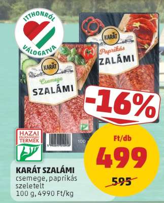 KARÁT SZALÁMI
